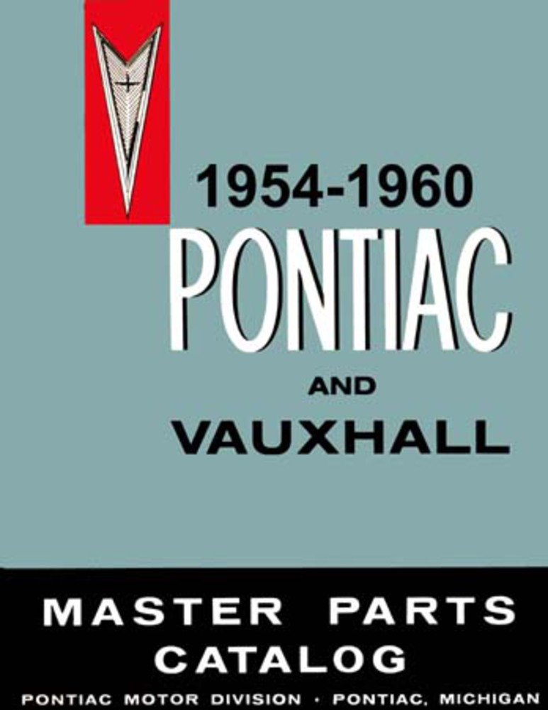 bishko automotive literature 1954 1957 1958 1959 1960 Pontiac Parts Book List Guide Text Illustrations OEM
