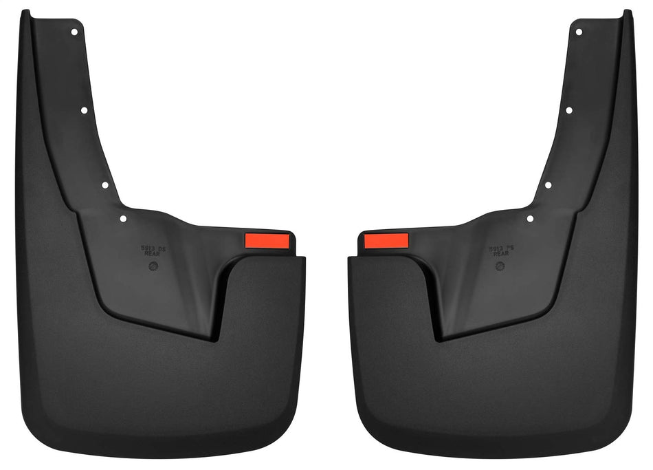 Husky Liners - Rear Mud Guards | Fits 2019-2024 Dodge Ram 1500 with OEM Fender Flares - Black, 2 pcs. | 59131