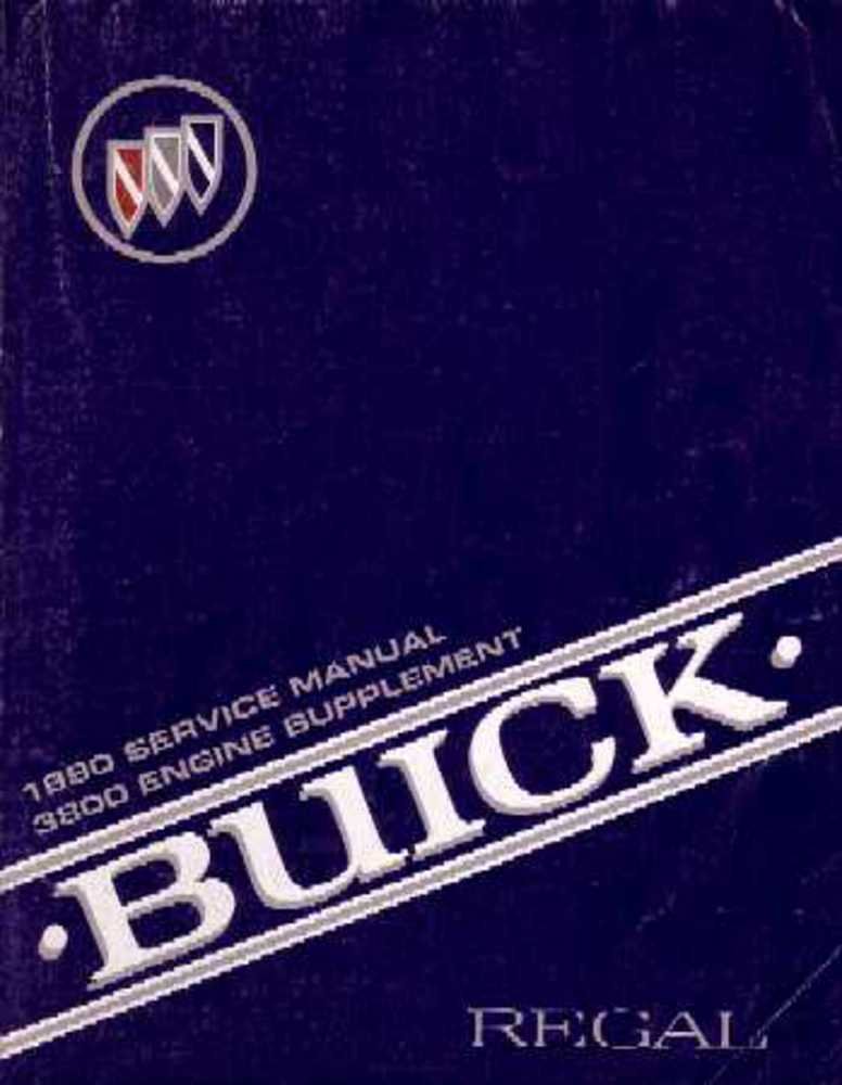 bishko automotive literature 1990 Buick Regal 3800 Engine Shop Service Repair Manual Drivetrain Electrical