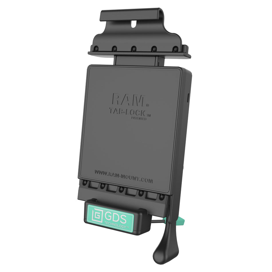 RAM MOUNTS UNPKD RAM VEH GDS Lock Apple IPAD Mini 4 & 5, W126109119 (IPAD Mini 4 & 5 RAM-GDS-DOCKL-V2-AP27U, Tablet/UMPC, Passive Holder, Car, Black)