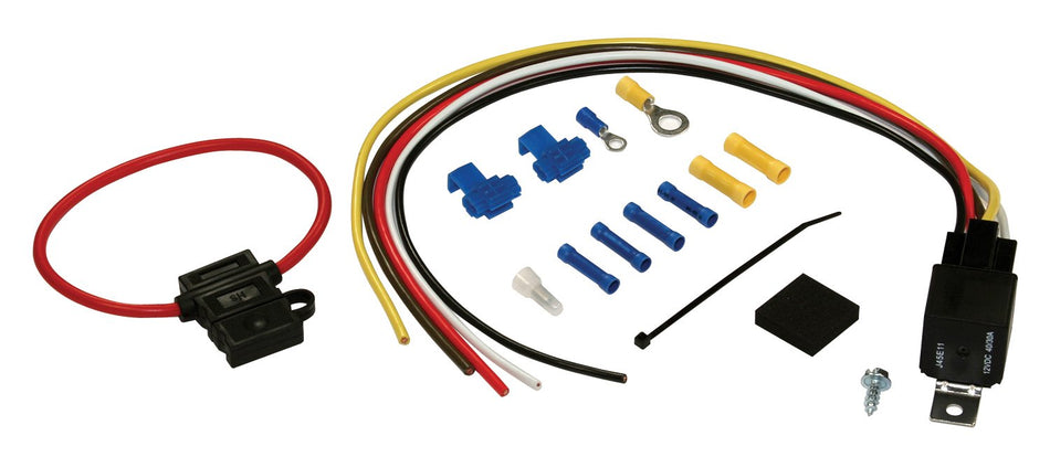Perma-Cool 18902 30 Amp Heavy Duty Wiring Kit for Dual Fans