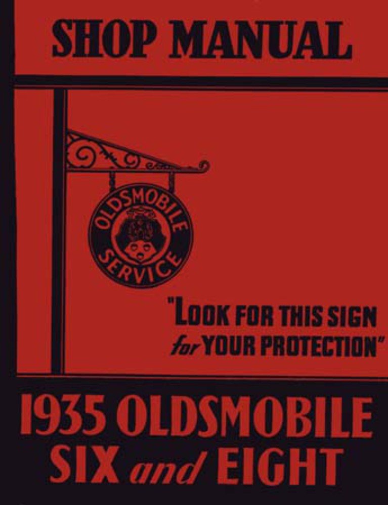 bishko automotive literature 1935 Oldsmobile Six Eight Shop Service Repair Manual Book Engine Electrical OEM