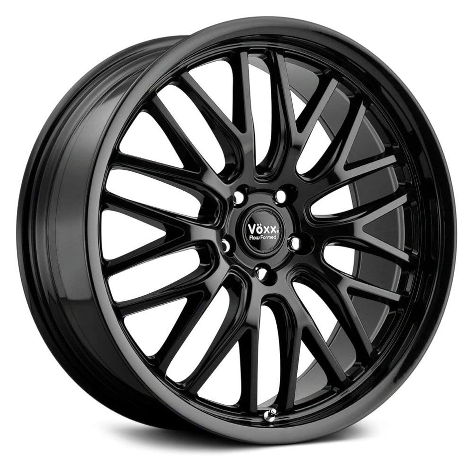 Voxx MASI Custom Wheel - 20x10, 35 Offset, 5x120.65 Bolt Pattern, 74.1mm Hub - Gloss Black Rim