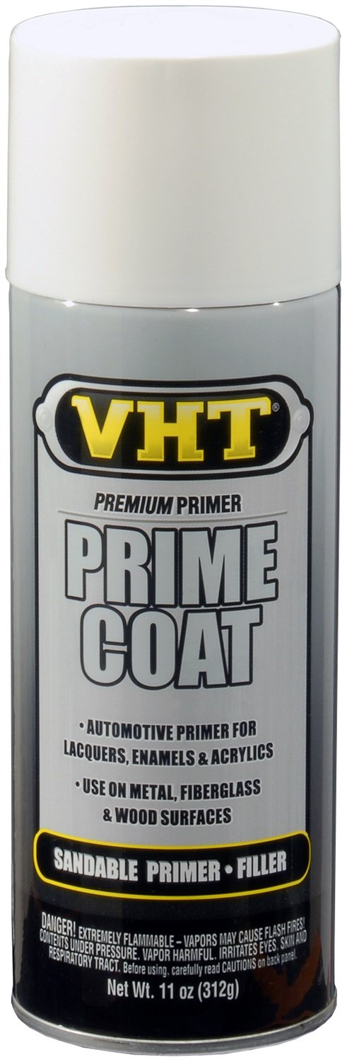VHT ESP301007 Prime Coat White Sandable Primer Filler Can - 11 oz.