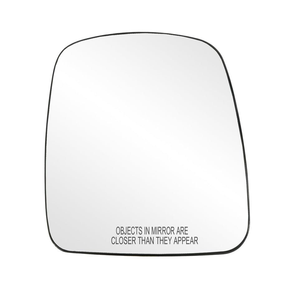 Fit System 80219 Passenger Side Non-Heated Mirror Glass w/Backing Plate, Chevrolet Express Full Size Van, GMC Savana Full Size Van, 8 3/16 x 7 5/16 x 9 3/4