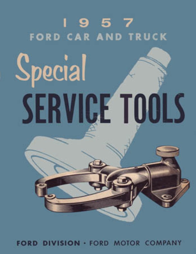 bishko automotive literature 1957 Ford Special Service Tools Book Manual