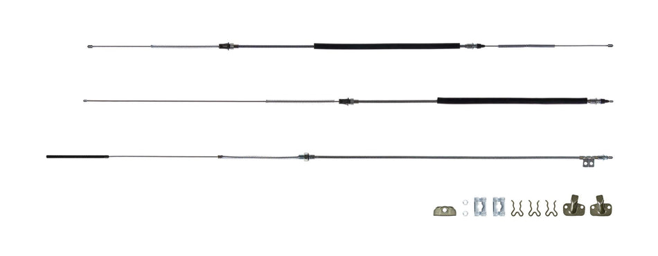 The Right Stuff RSBCF04 Brake Cable Set with Hardware