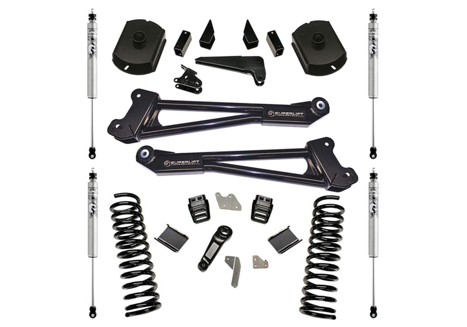 RealTruck SUPERLIFT SUSPENSION 4" Lift Kit for Dodge RAM 2500 | Complete Lift Kit with Shock Brackets & Coil Spring Spacers | K970 | Fits 2014-2018 Dodge RAM 2500 4WD