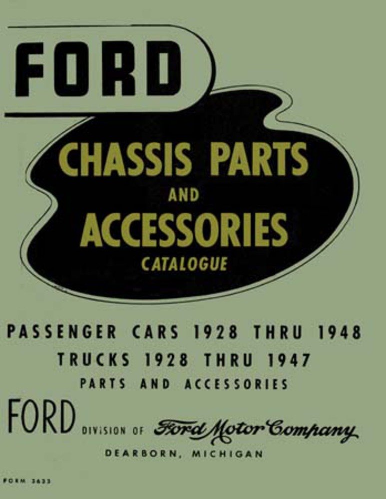 bishko automotive literature 1928 1945 1946 1947 1948 Ford Parts Numbers Book List Guide Catalog Interchange