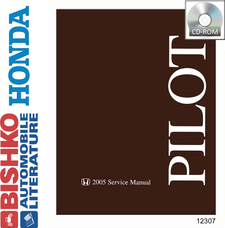 bishko automotive literature - Shop Service Repair Manual CD Engine Drivetrain Wiring OEM for The 2005 Honda Pilot