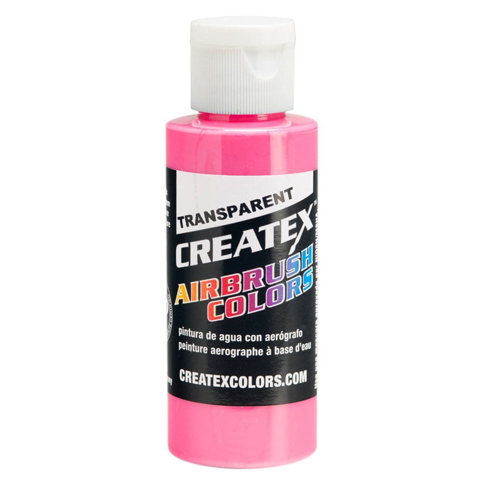 Createx 5121-PT Createx Flamingo Pink Transparent Airbrush Color CREATEX TRANSPARENT 16 OZ.