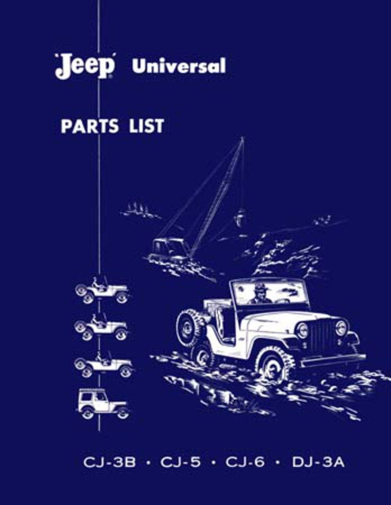 bishko automotive literature 1953 1961 1962 1963 1964 Jeep Parts Numbers Book List Guide Interchange Drawings