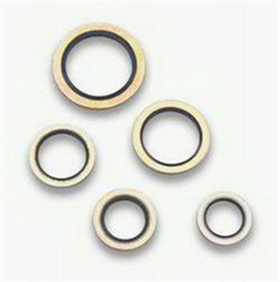 Earl's Performance 178114ERLP Dowty Seal Clamshell Packaging 7/8 in. ID -10 AN Fitting Package Of 2 Dowty Seal