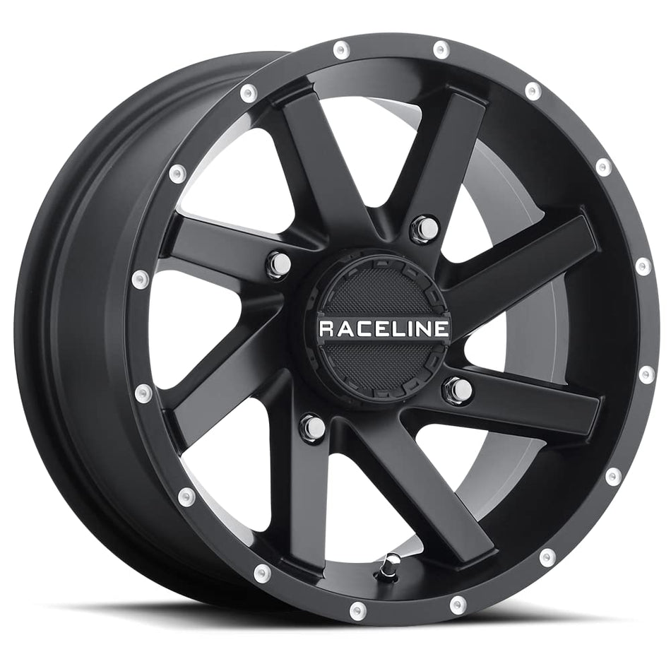 Raceline Wheels A82B TWIST UTV/ATV Wheel Black 14x7 4x156, 5 mm offset/(4.2B/S)