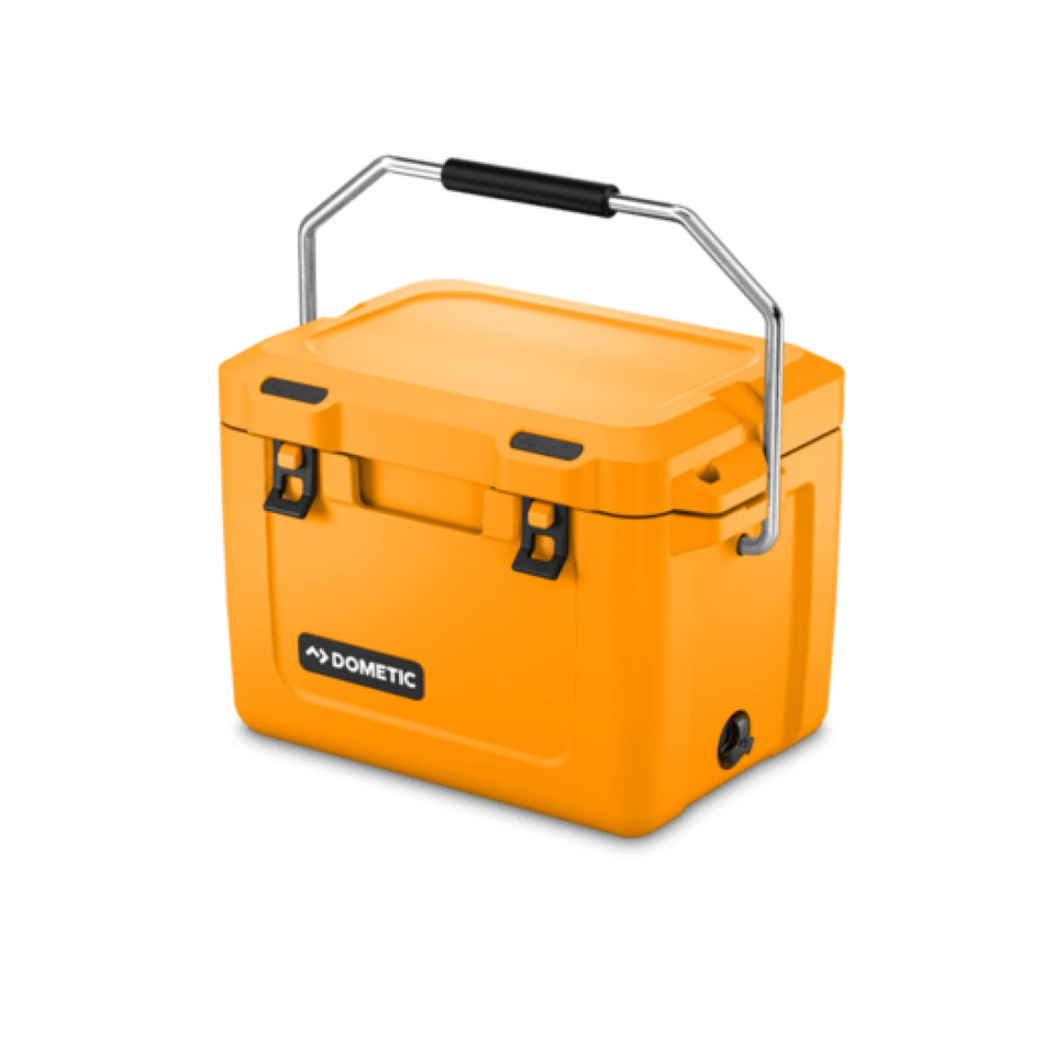 Dometic Patrol 20L Insulated Hard Cooler, Mango, Ice Chest and Passive Cool Box, Fits 15 Cans