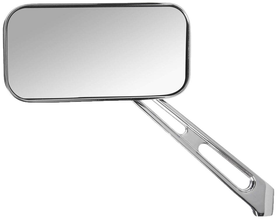 HardDrive 60-0034AK Chrome 4.25 x 2 Rectangular Mirror Left/Right