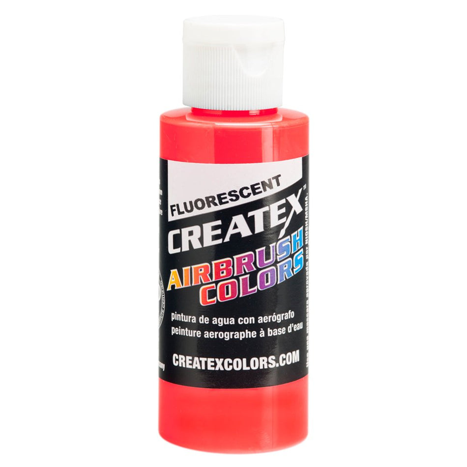1 PT (16 oz.) of Createx Fluorescent Red #5408-PT CREATEX AIRBRUSH COLORS Hobby Craft Art PAINT