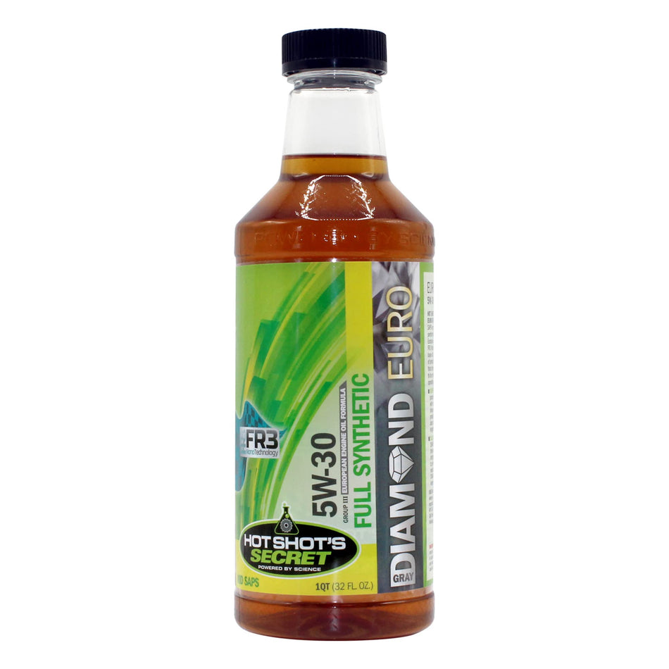 Hot Shot's Secret Gray Diamond Euro Synthetic 5W30 Oil 1 Quart
