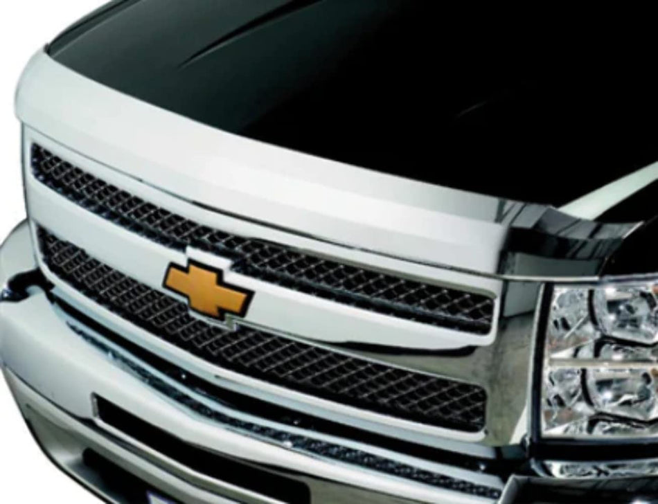 Stampede 2057-8 Vigilante Premium Hood Protector Compatible with GMC (Chrome)