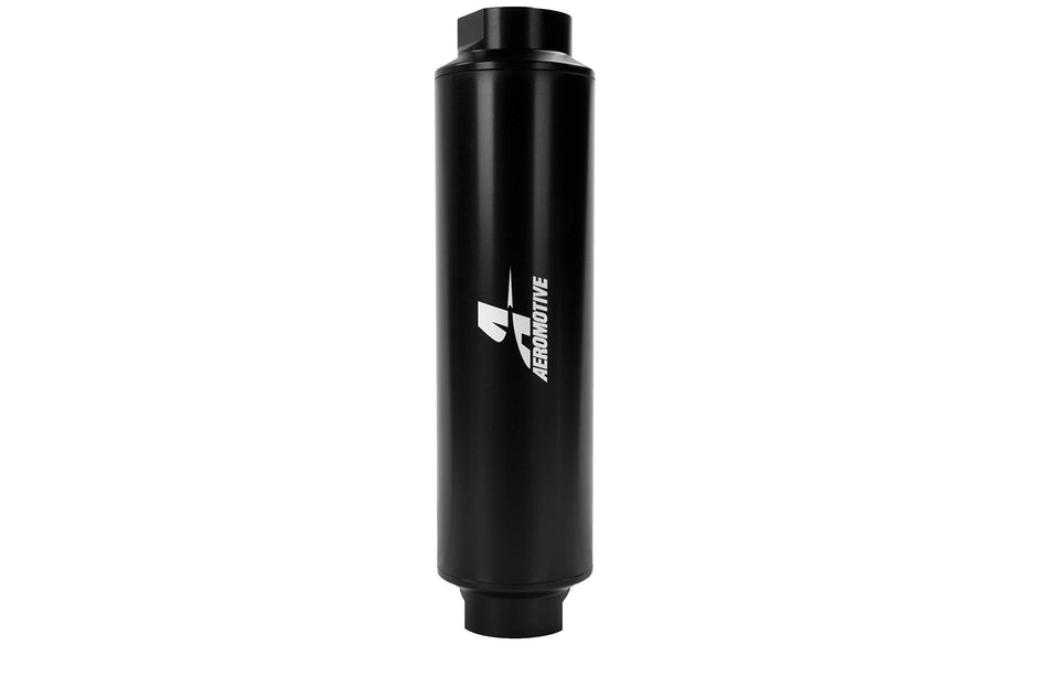 Aeromotive 12363 In-Line 40-Micron Stainless Steel Fuel Filter, AN-16 Ports
