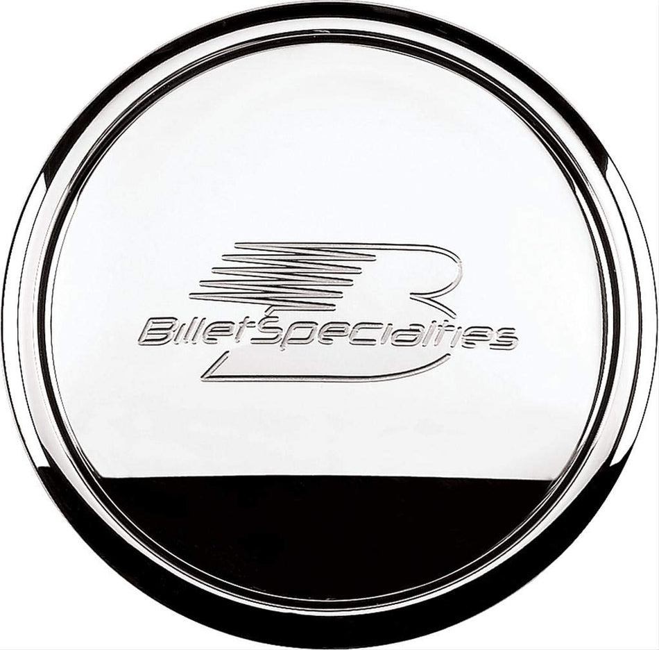 Horn Button, Billet Specialties Logo Polished (Standard)