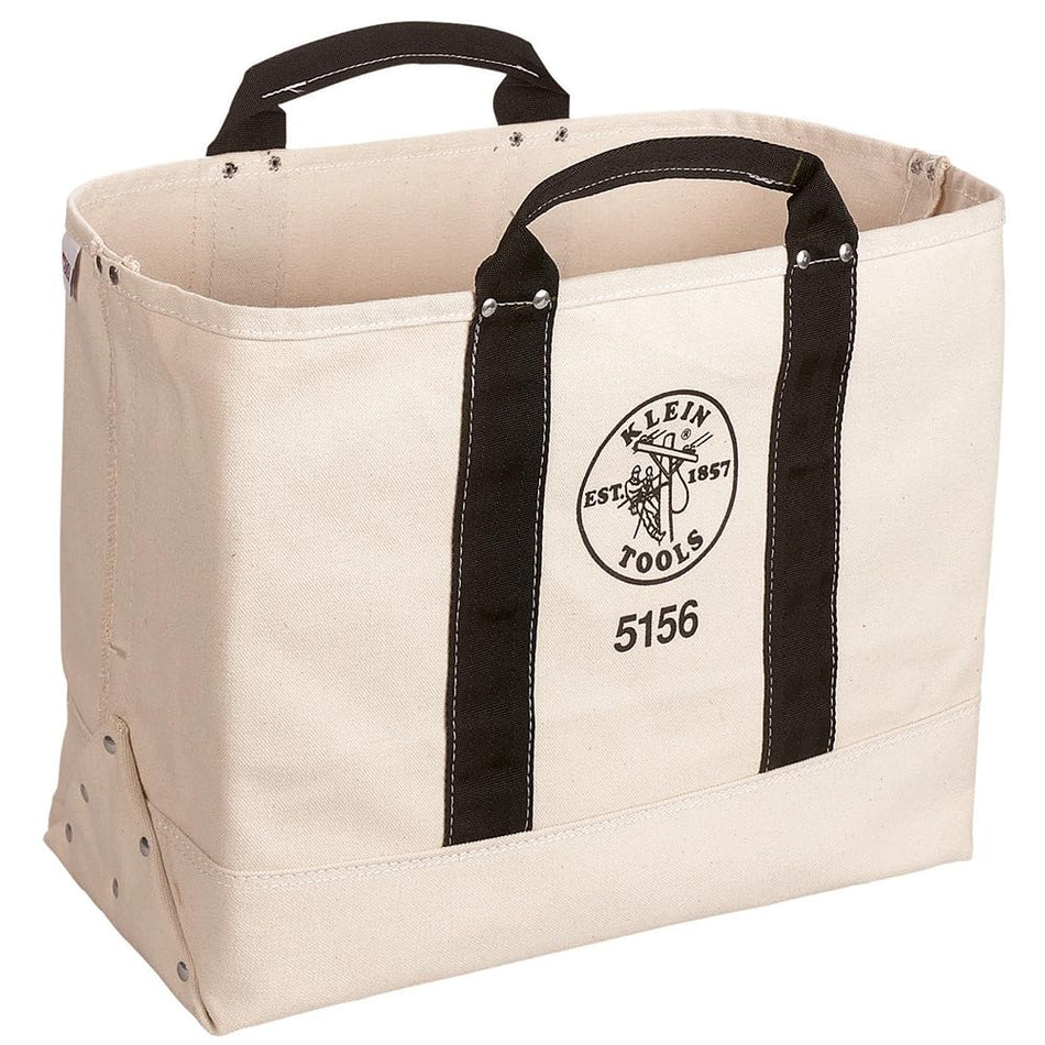 Klein Tools 5156 Canvas Tool Bag, 19-Inch