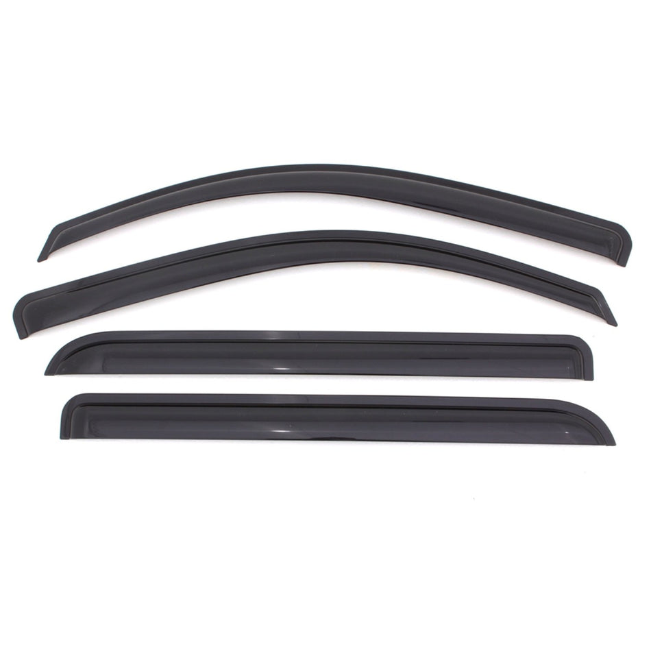 Auto Ventshade [AVS] Outside Mount Ventvisor / Window Deflectors | Fits 2002 - 2005 Suzuki Aerio Wagon, 4 pcs. | Smoke - 94647