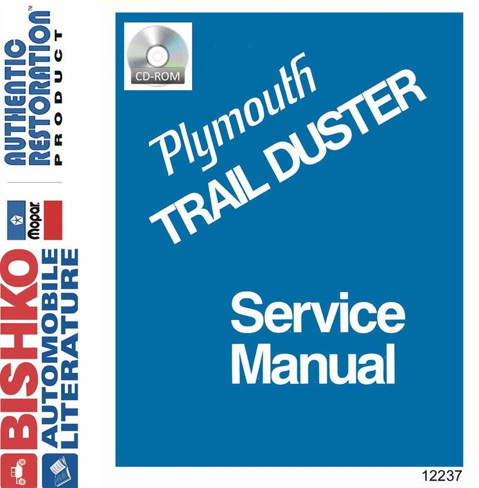 bishko automotive literature 1974 Plymouth Shop Service Repair Manual CD Engine Drivetrain Wiring OEM