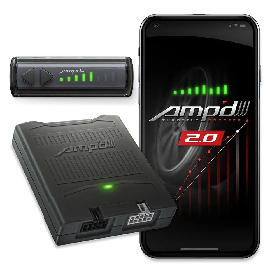 Amp'D 18862-2 Throttle Booster 2.0 with Bluetooth Switch