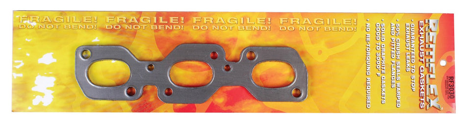 Remflex 3030 Exhaust Gasket for Ford V6 Engine, (Set of 2)