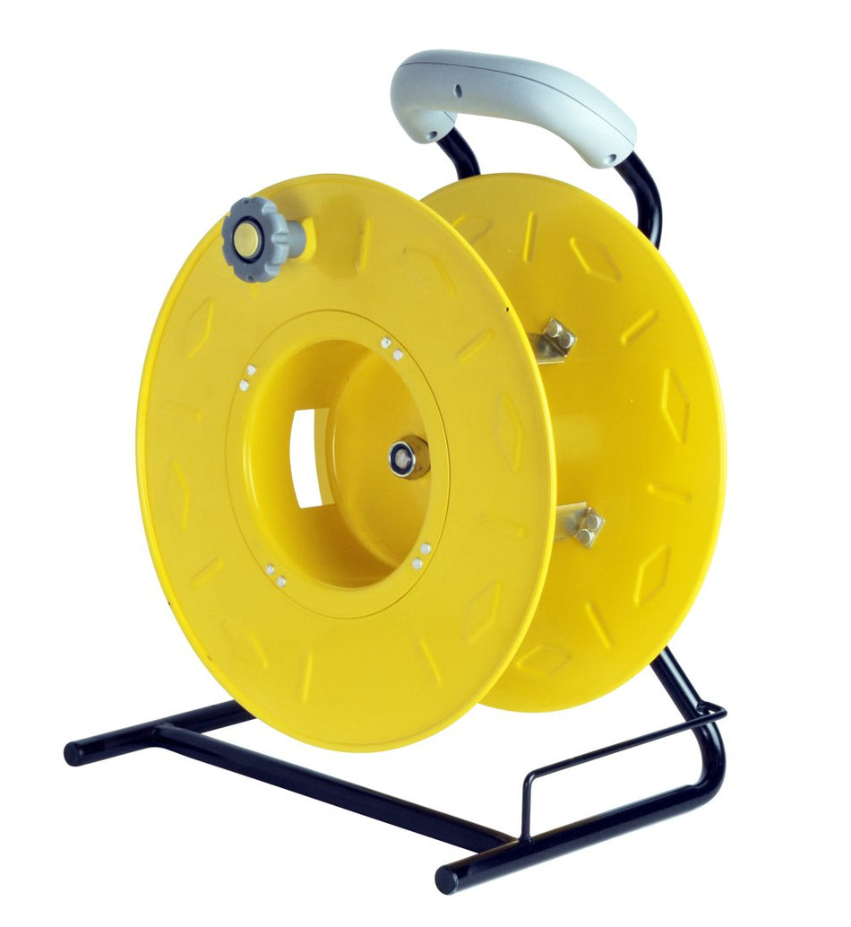 Alert 7100CC Professional Wind-Up Reel, Yellow