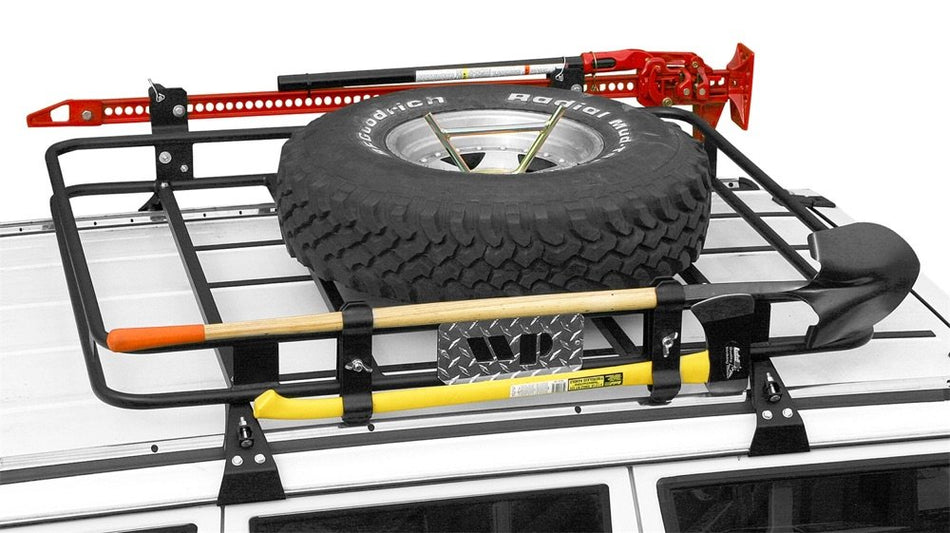 Warrior Products 857A 45" X 45" X 5" Safari Roof Rack for Jeep CJ5 76-83