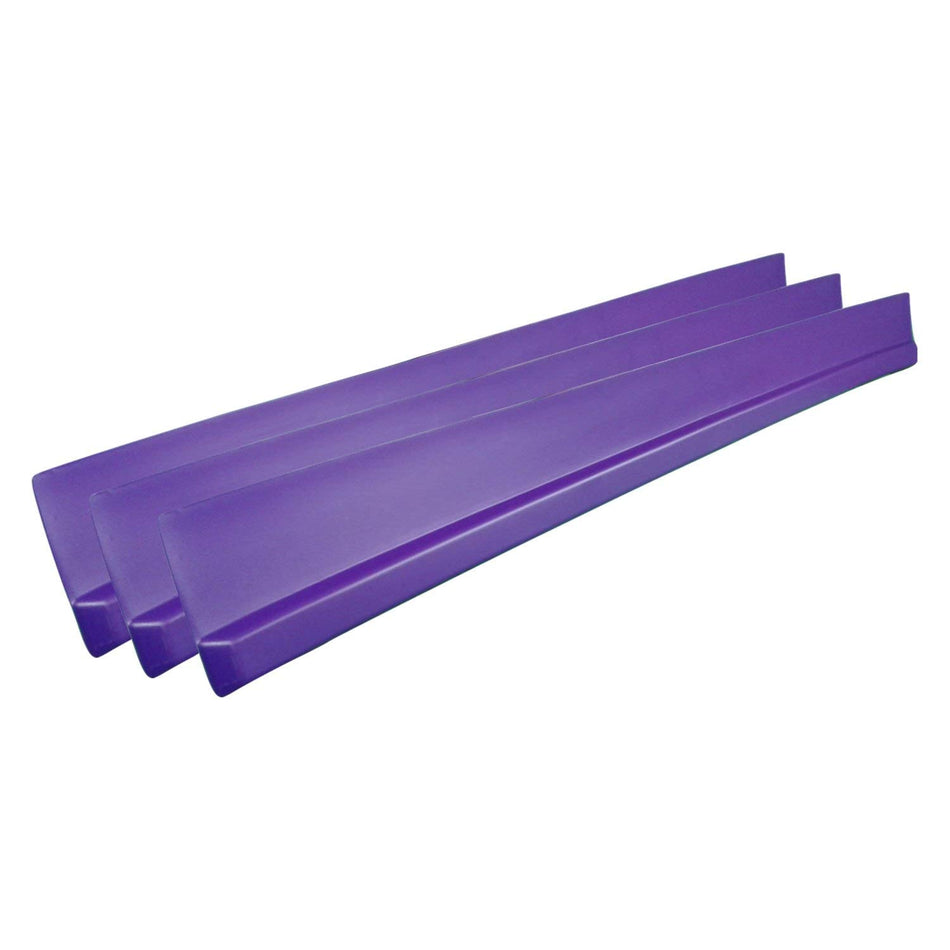 Dominator Race Products 1100-Purple Dirt Rocker Panel Set Purple 3pc