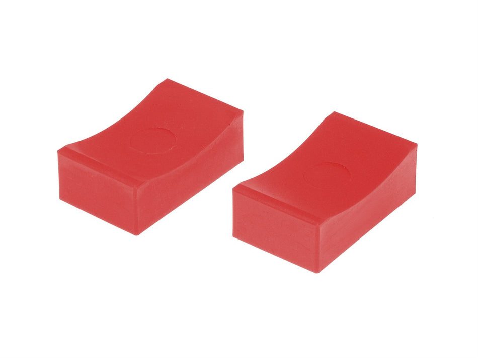 Prothane Universal Jack/Stand Pads (Fits 2.5 x 4.5 Head) - Red
