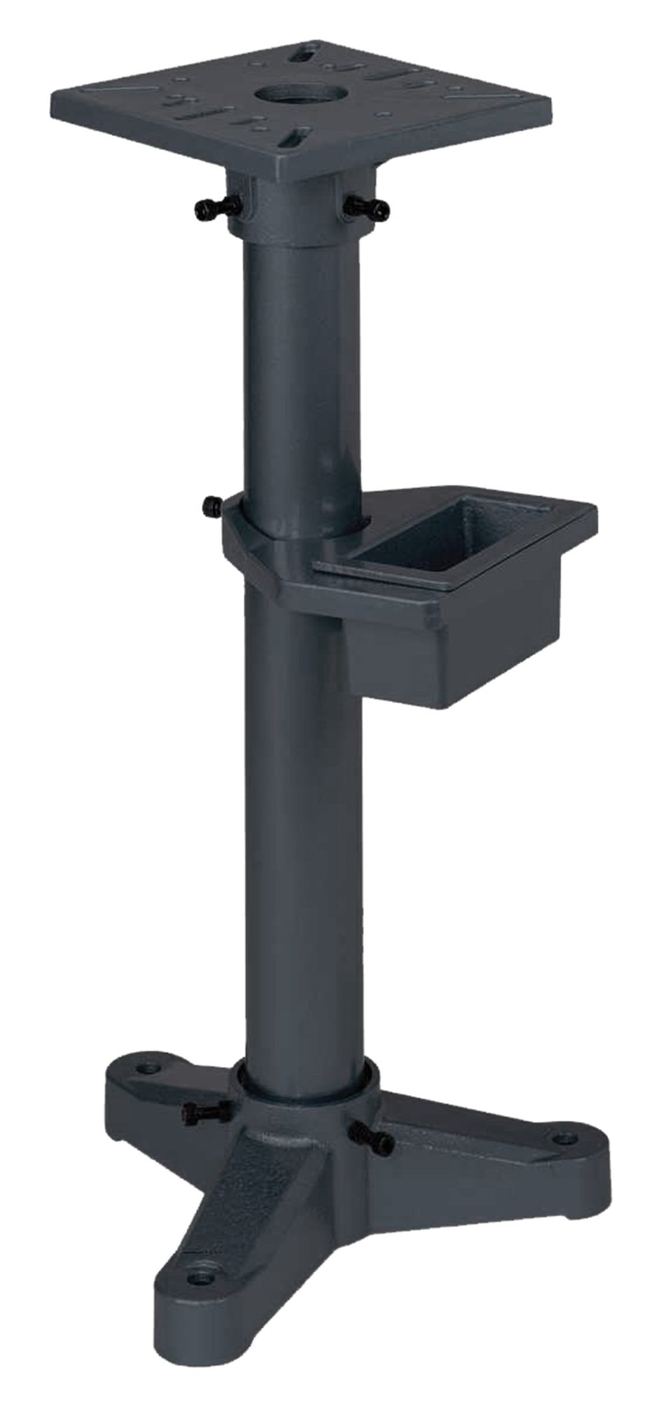 Bench grinder pedestal stand
