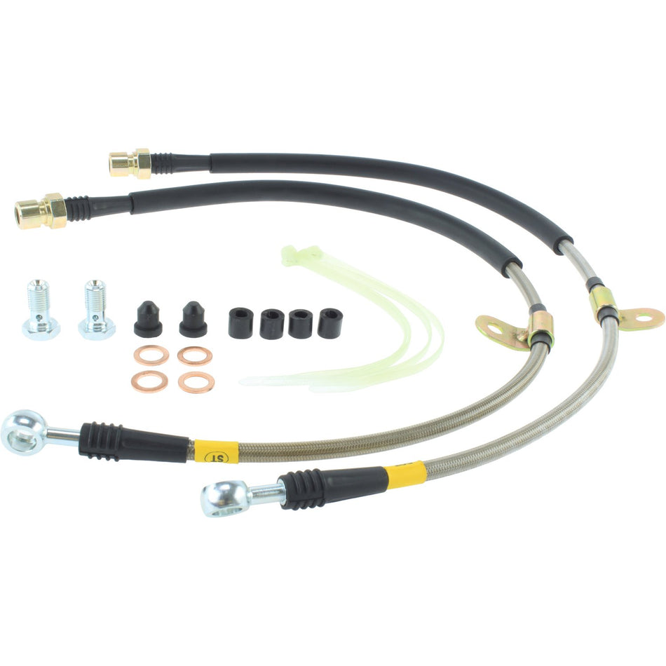 StopTech (950.61014) Brake Line Kit, Stainless Steel