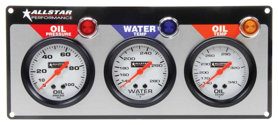 Allstar ALL80091 3-Gauge Panel Kit