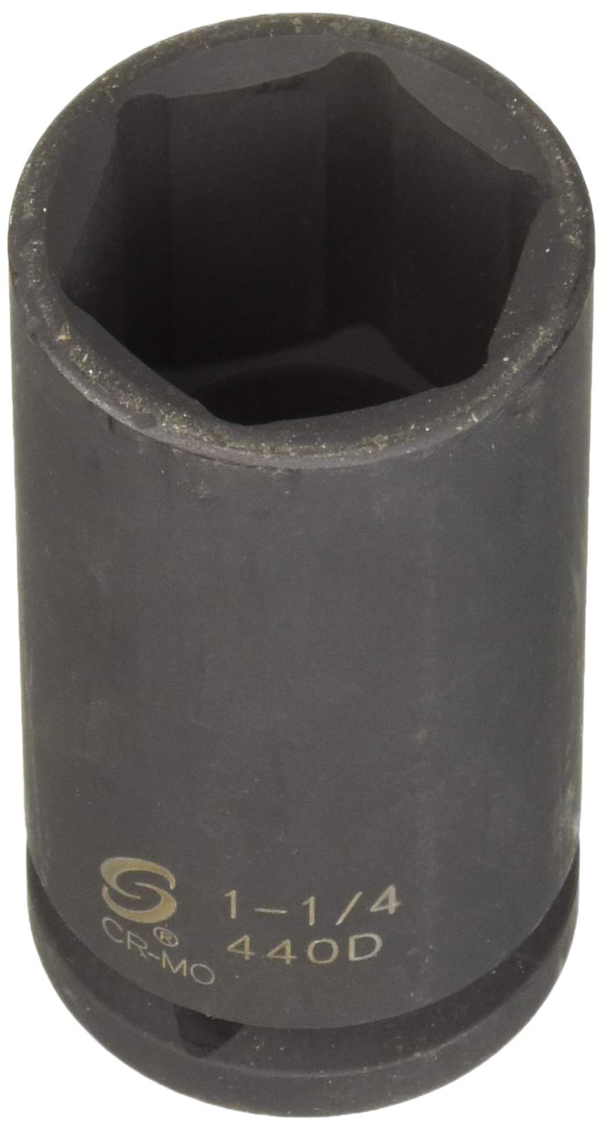 SUNEX TOOLS 440D 3/4 Drive Deep 6 Point Impact Socket 1-1/4