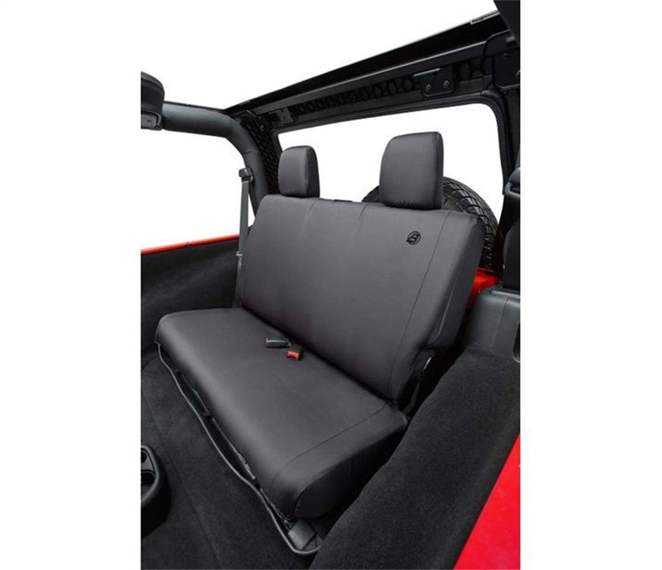 Bestop 2928235 Black Diamond Rear Seat Covers for 2007-2018 Wrangler JK 2DR