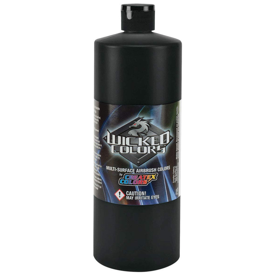 QT Wicked Detail Black Auto-Air Colors Paint-Createx