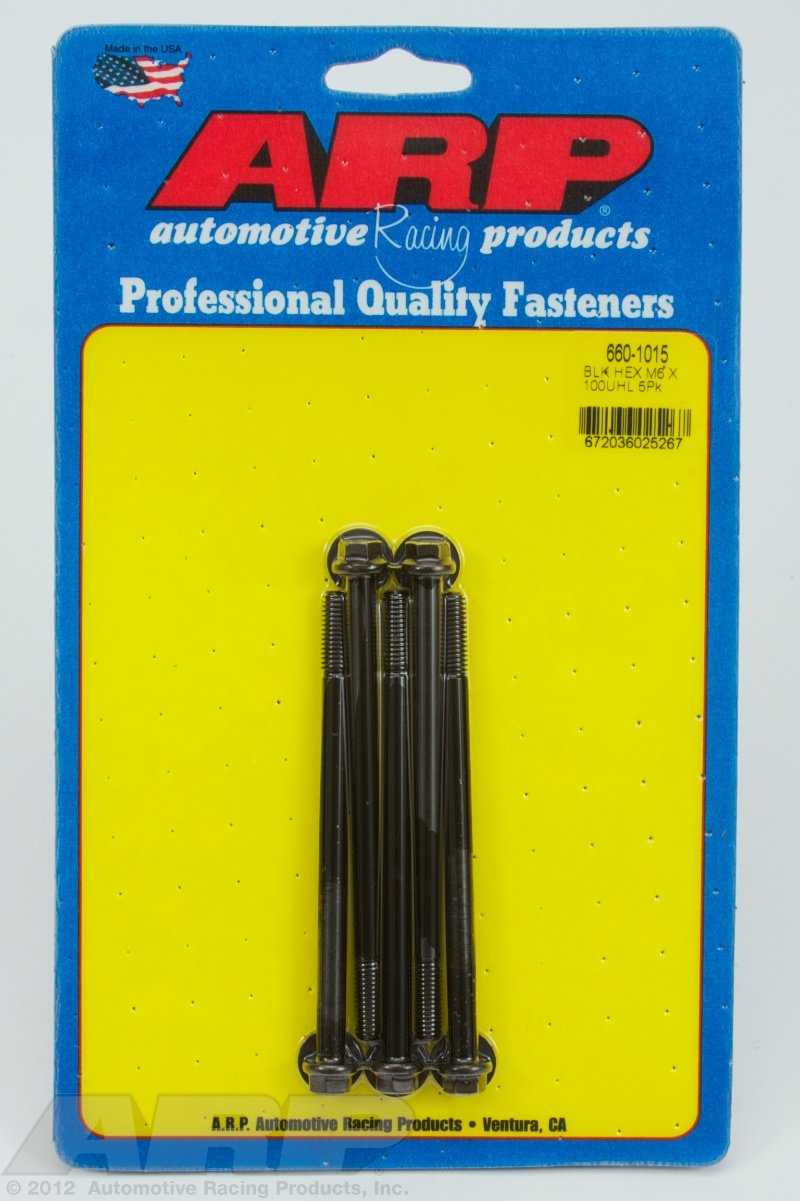 ARP (660-1015) Hex Oxide Bolt, Black