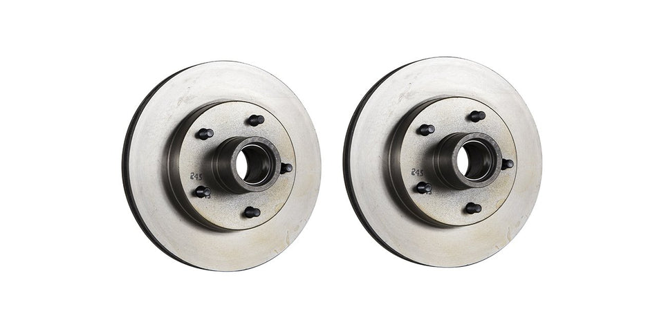 Heidt's Rod Shop DF-019 Disc Brake Rotor Set Rotors, 79-81 Chevelle-Pr