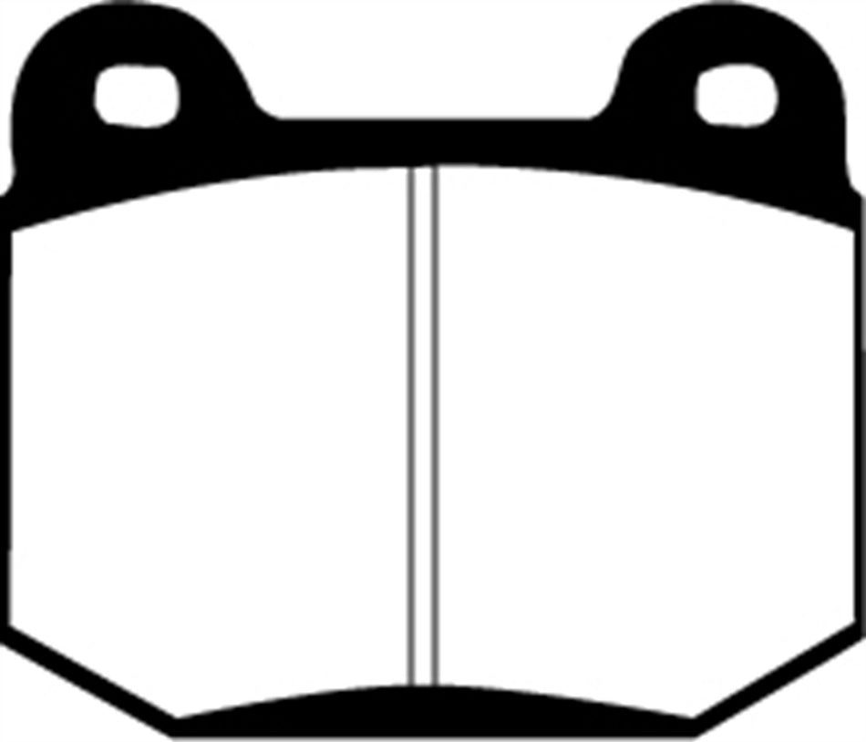 EBC Brakes UD961 Ultimax OEM Replacement Brake Pad