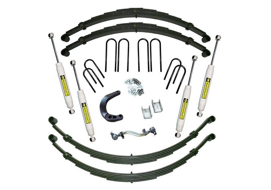 RealTruck SUPERLIFT SUSPENSION 8" Lift Kit for Chevy K20/GMC K25 | Complete Lift Kit with Front & Rear Shadow Series Shocks | K445 | Fits 1973-1991 Chevrolet K20 / GMC K25 4WD (with 52" Rear Springs)