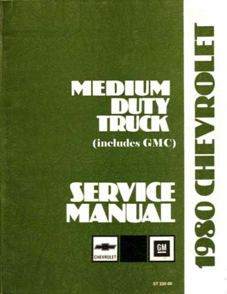 bishko automotive literature 1980 Chevy GMC C/K 40-70 Medium Truck Shop Service Repair Book Manual Engine OEM