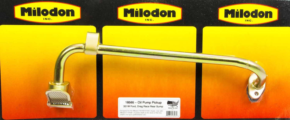 Milodon 18565 Oil Pump Pick-Up Tube
