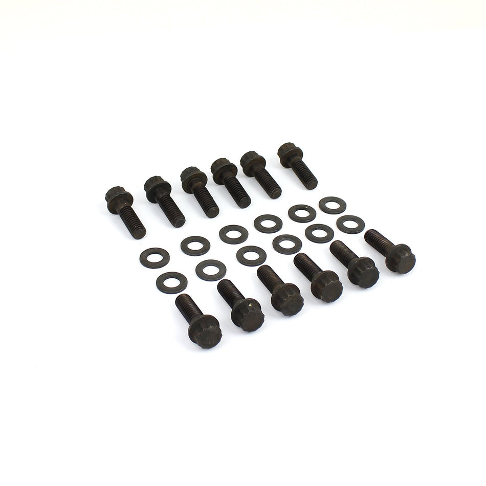 Speedmaster PCE318.1004 Fits Chevy Sbc 350 12 Point Black Oxide Intake Manifold Bolt Kit
