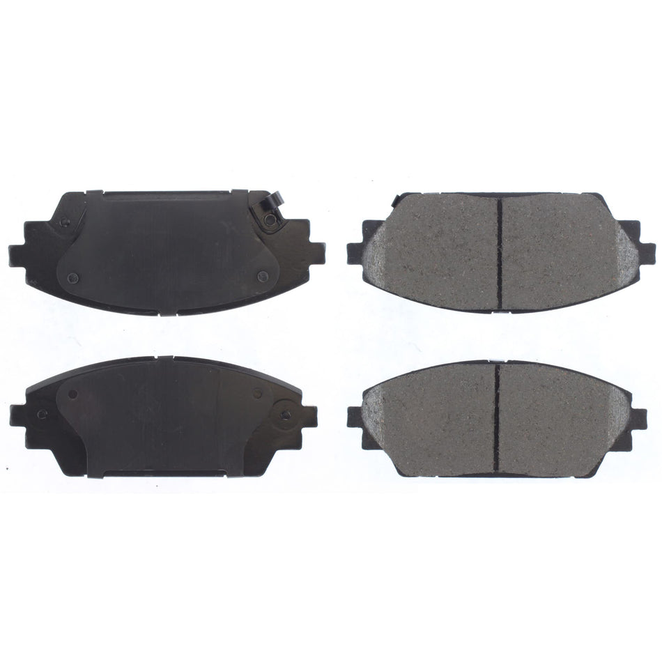 Centric Premium Ceramic Brake Pads with Shims and Hardware