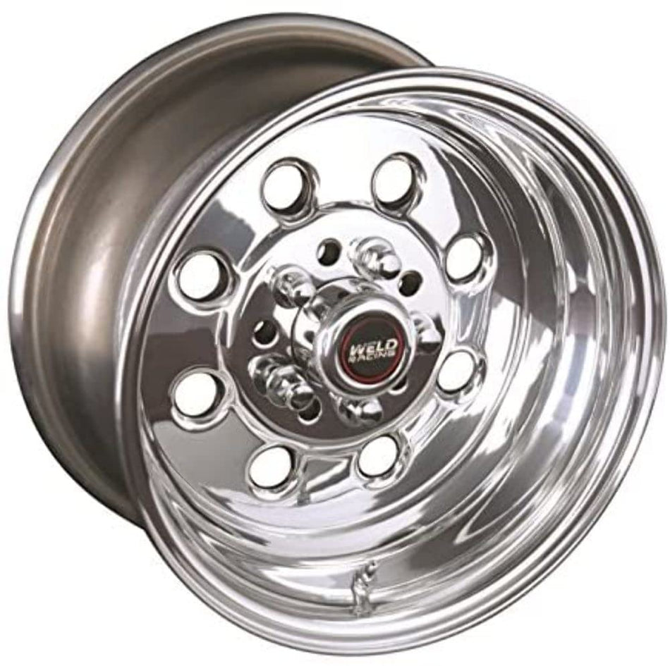 Weld - Draglite 15x5 / 5x4.5 & 5x4.75 BP / 2.5in. BS Polished Wheel - Non-Beadlock (90-55344)