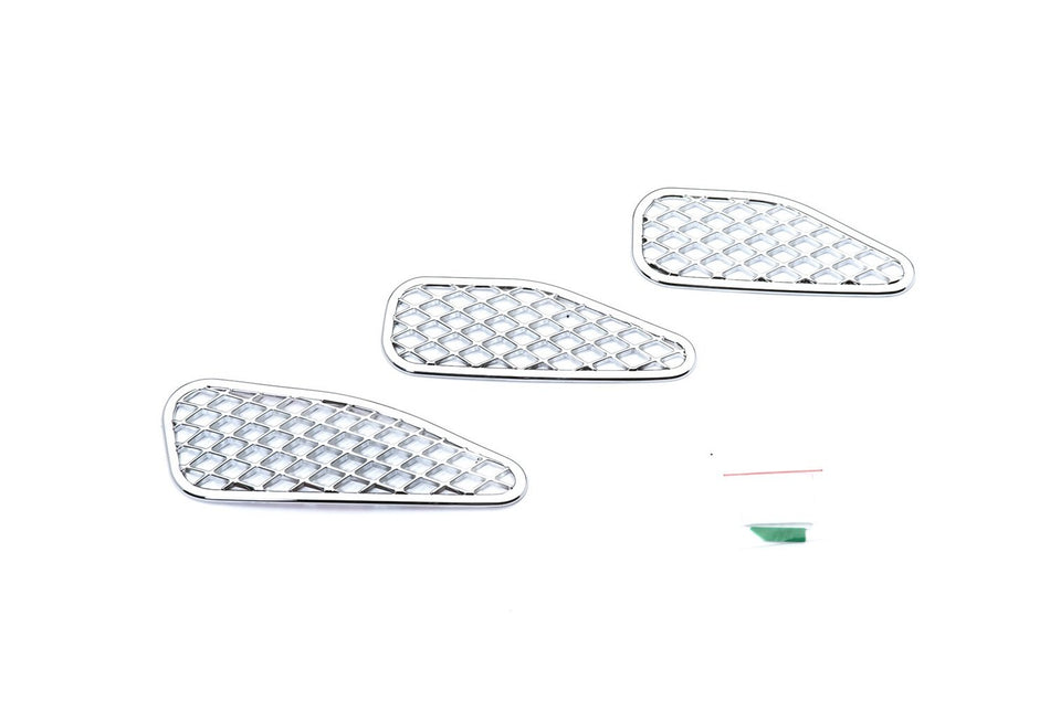 Putco Chrome FJ Cruiser Hood Vent Covers - Fits Toyota FJ Cruiser 2007-2014